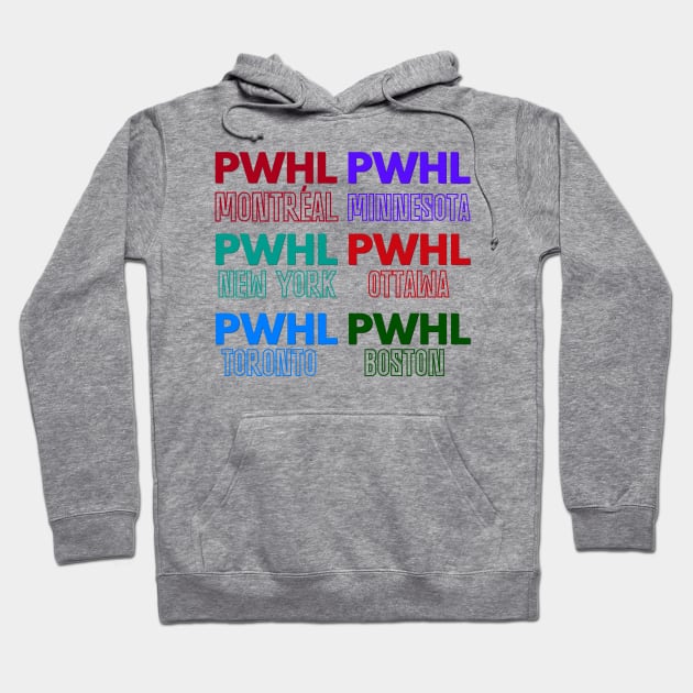 PWHL members Hoodie by thestaroflove